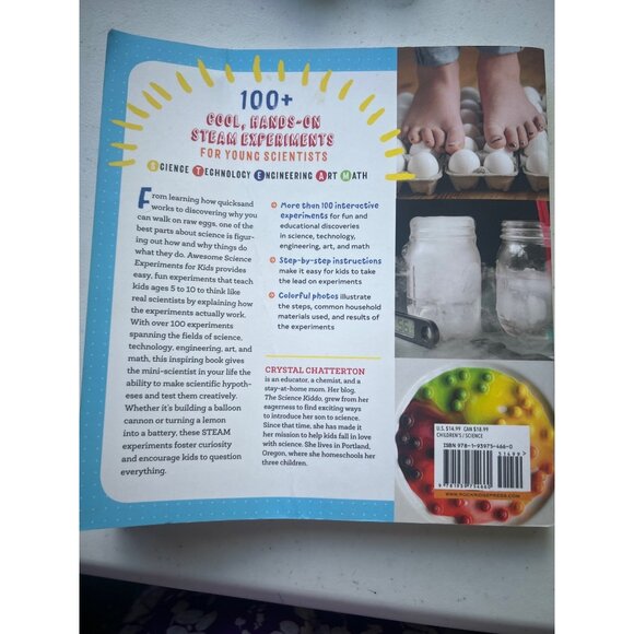 Science Books Set of 4 includes Chemistry Sky Science Experiments & the World - Picture 11 of 11